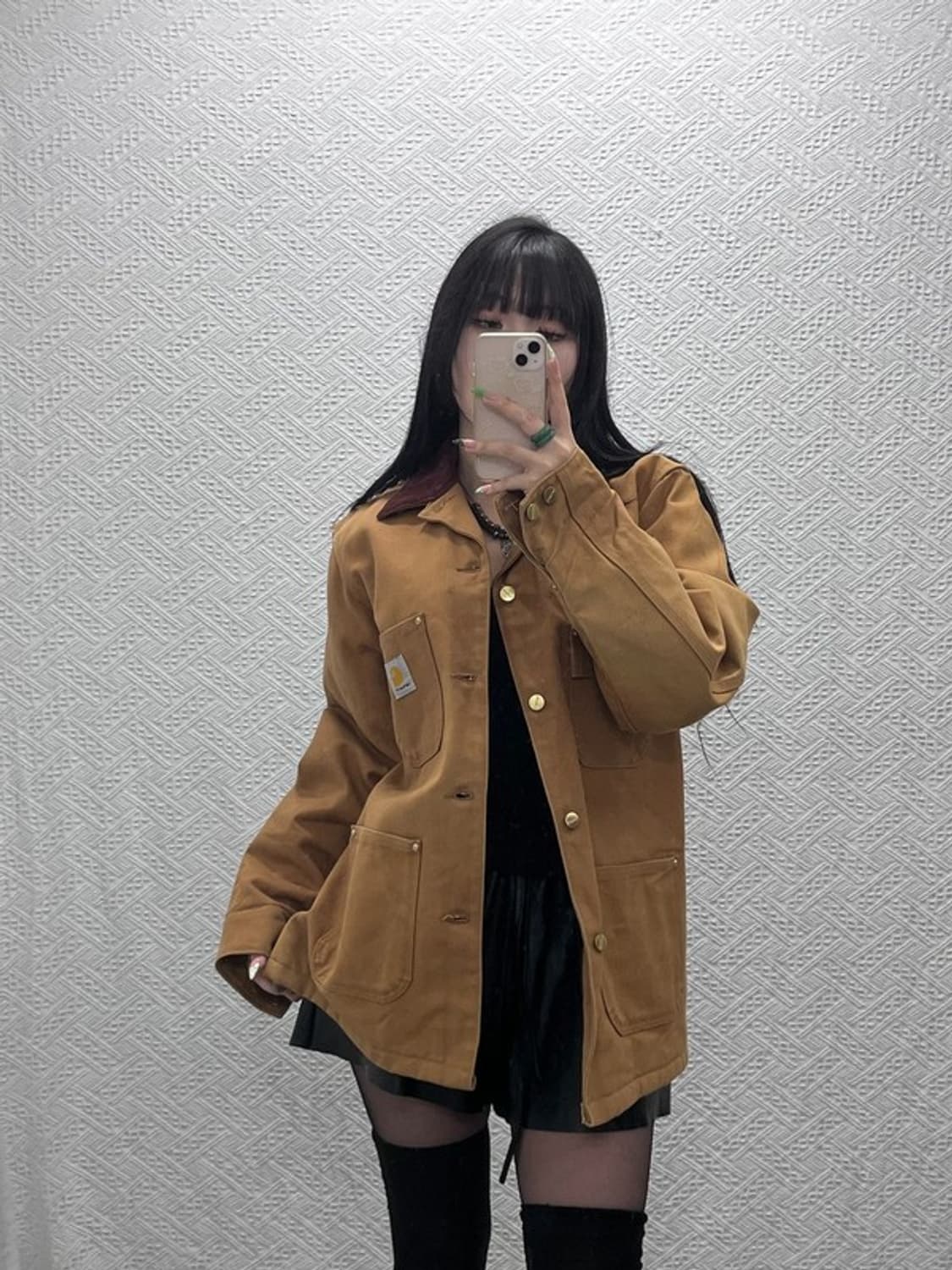 칼하트 빈티지 C001 덕 초어 워크 자켓 S C09278 상품이미지1