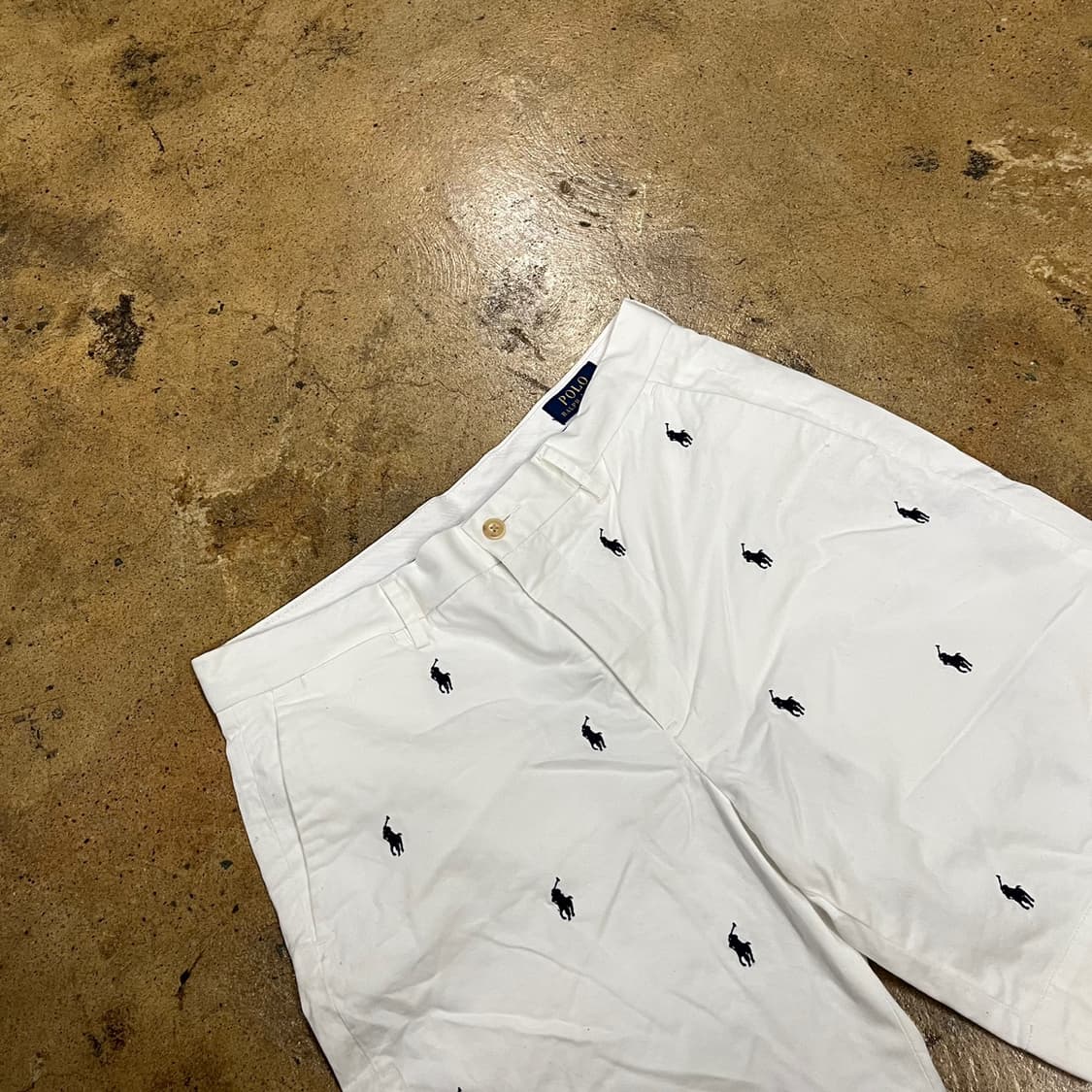 [정품/31] 폴로 랄프로렌 화이트 포니 반바지 b8 상품이미지1