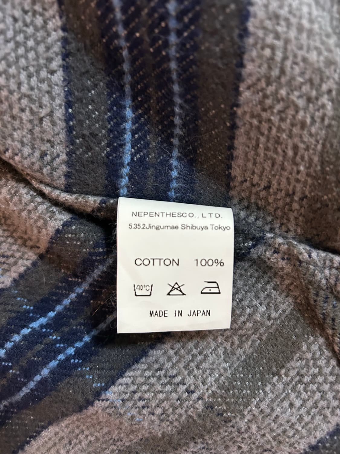 남이서팔 플란넬 체크 셔츠 상품이미지4