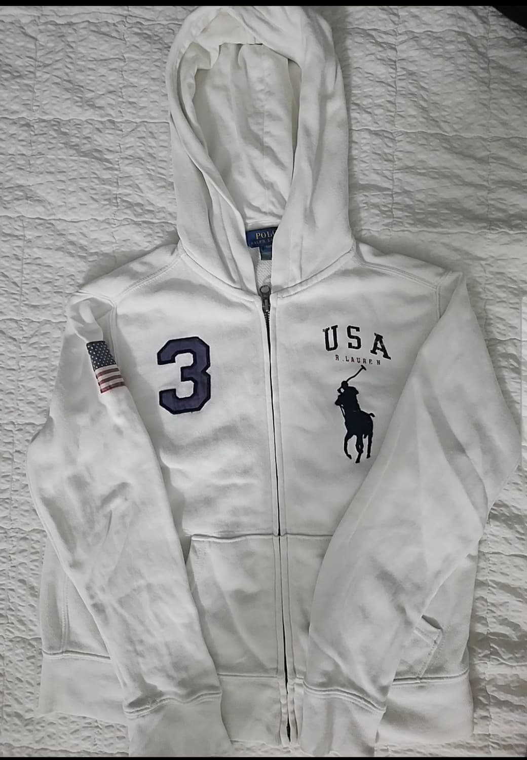 폴로 빅포니 성조기후드집업 상품이미지1