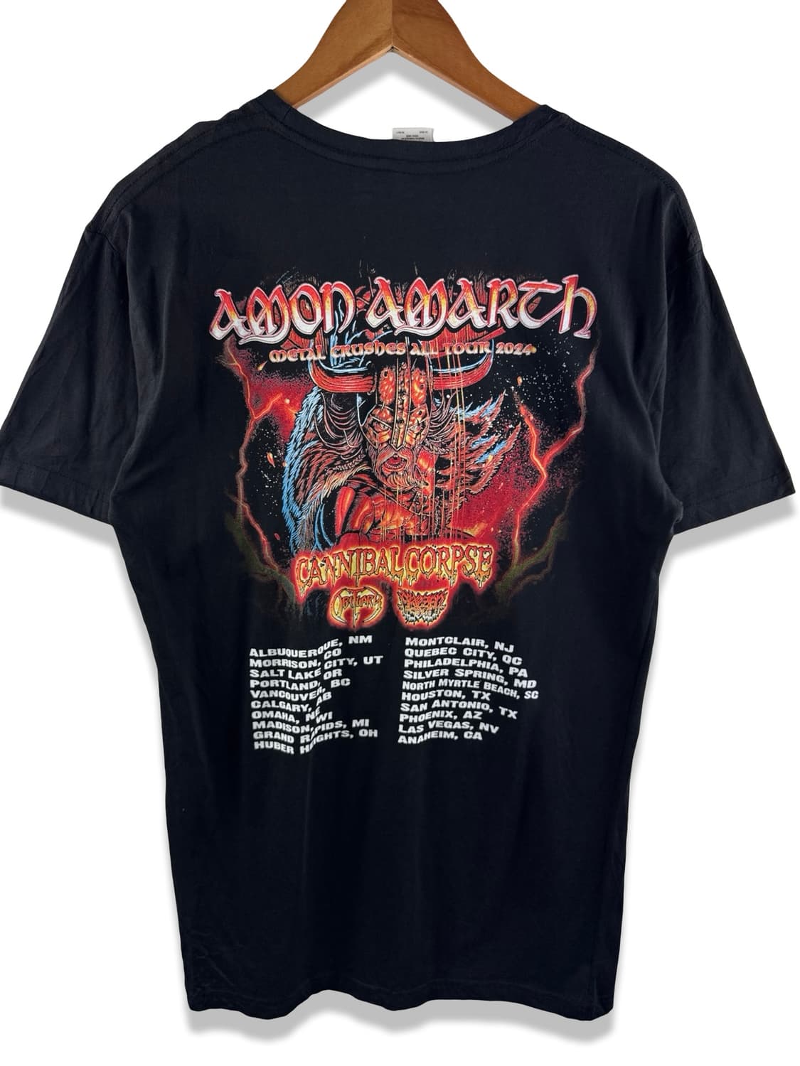  Amon Amarth 투어 티셔츠3478 상품이미지1
