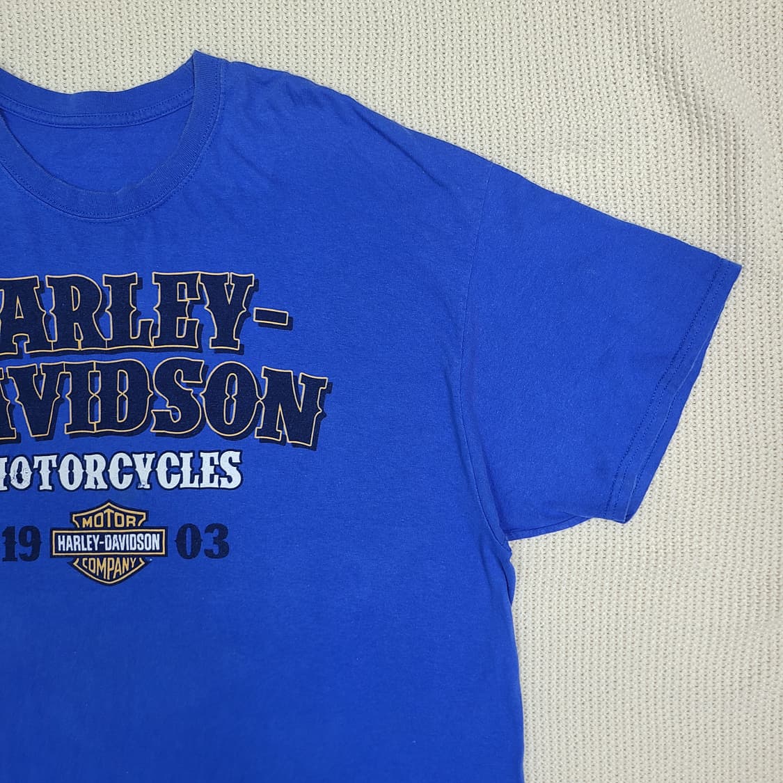 Harley-Davidson 빈티지 로고 티셔츠 상품이미지3