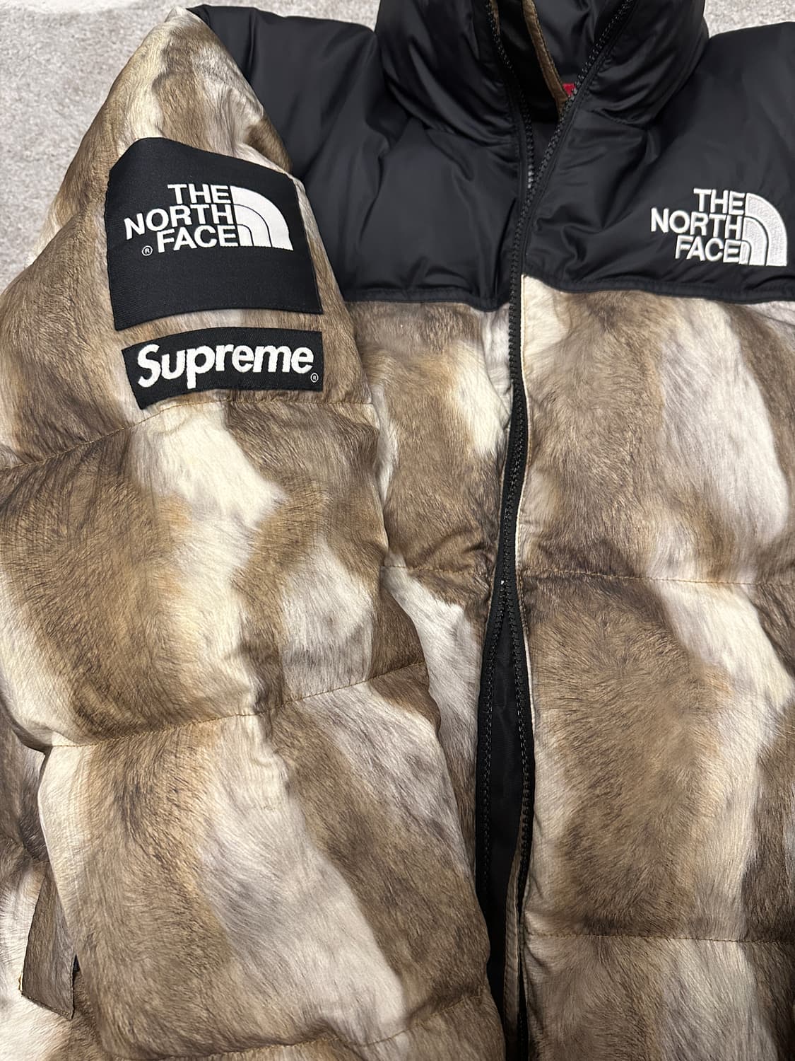 [M] 슈프림x노스페이스 데드스탁민트 퍼눕시 상품이미지2