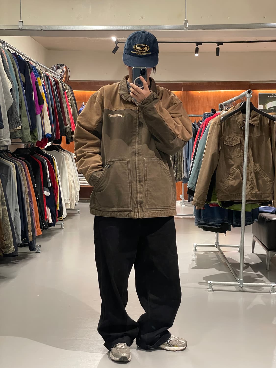 빈티지 워크 자켓 상품이미지2