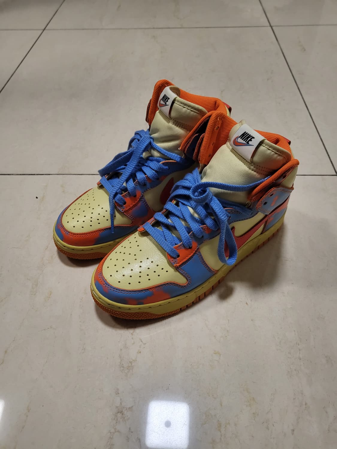 나이키 덩크 하이 1985 sp 오렌지 블루 245 상품이미지2