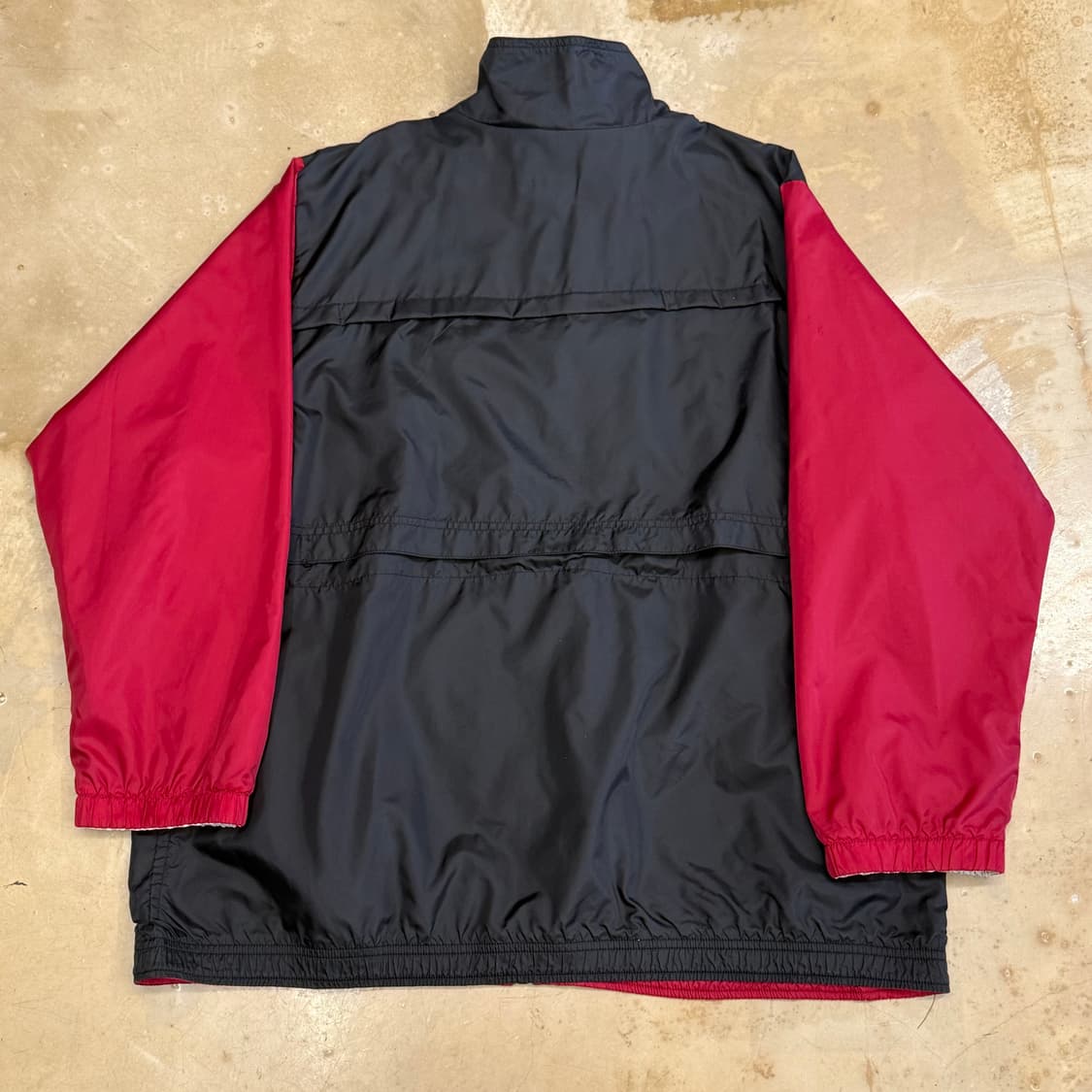 XXL 나이키 00s 올드스쿨 리버시블 와인 배색 바람막이 상품이미지3