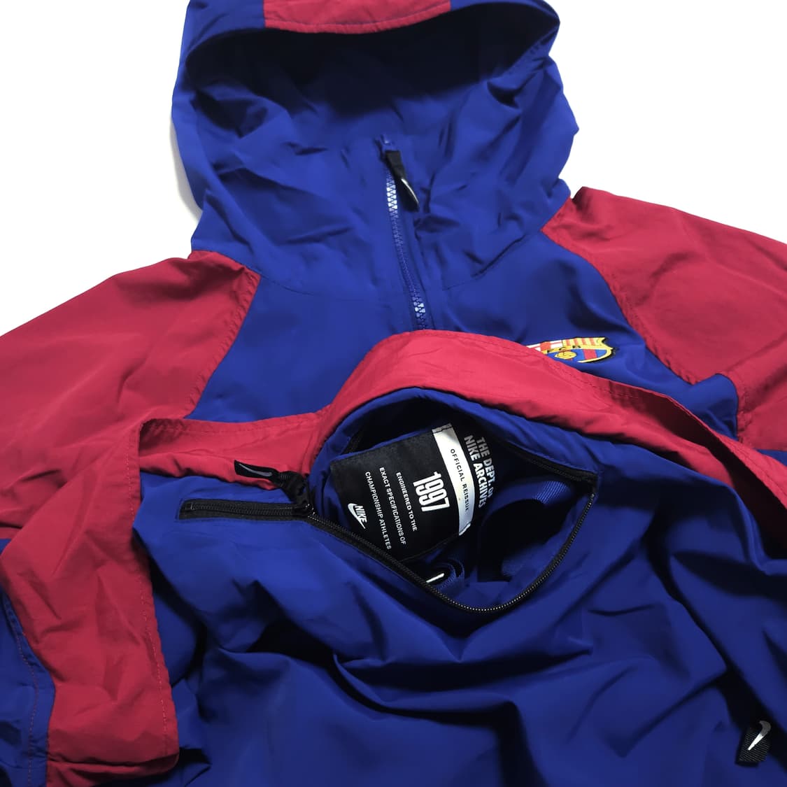 나이키 FC 바르셀로나 리이슈 우븐 아노락 바람막이 상품이미지5