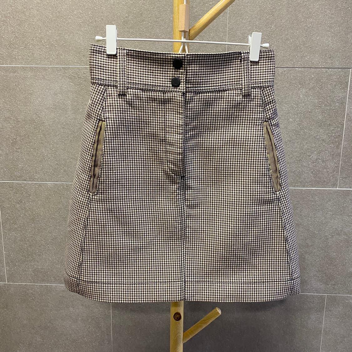 [새상품급] SANDRO 산드로 체크 스커트 (1) 상품이미지5
