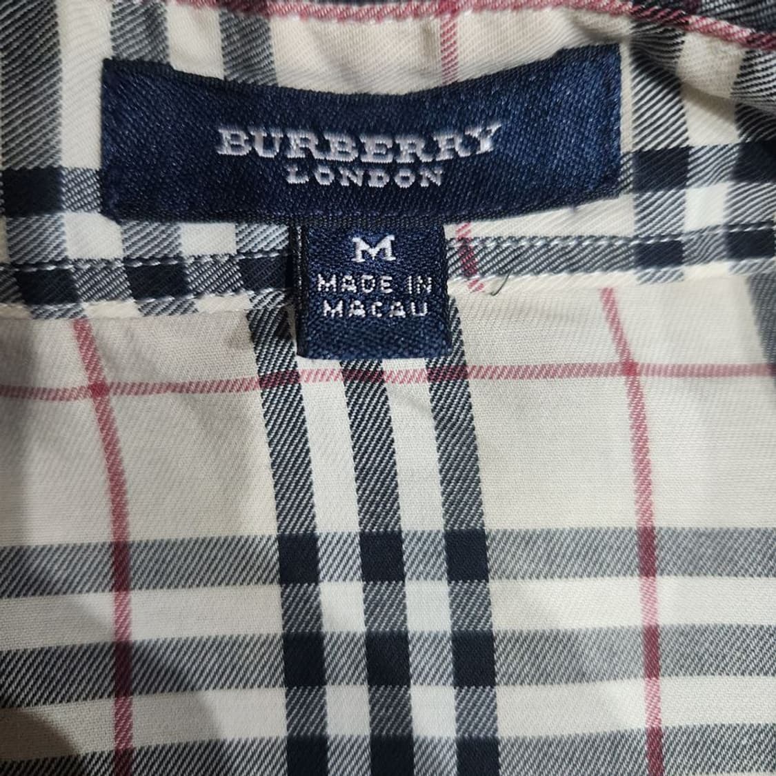 [여M]버버리런던 노바체크 반팔 셔츠[Y64-143] 상품이미지8