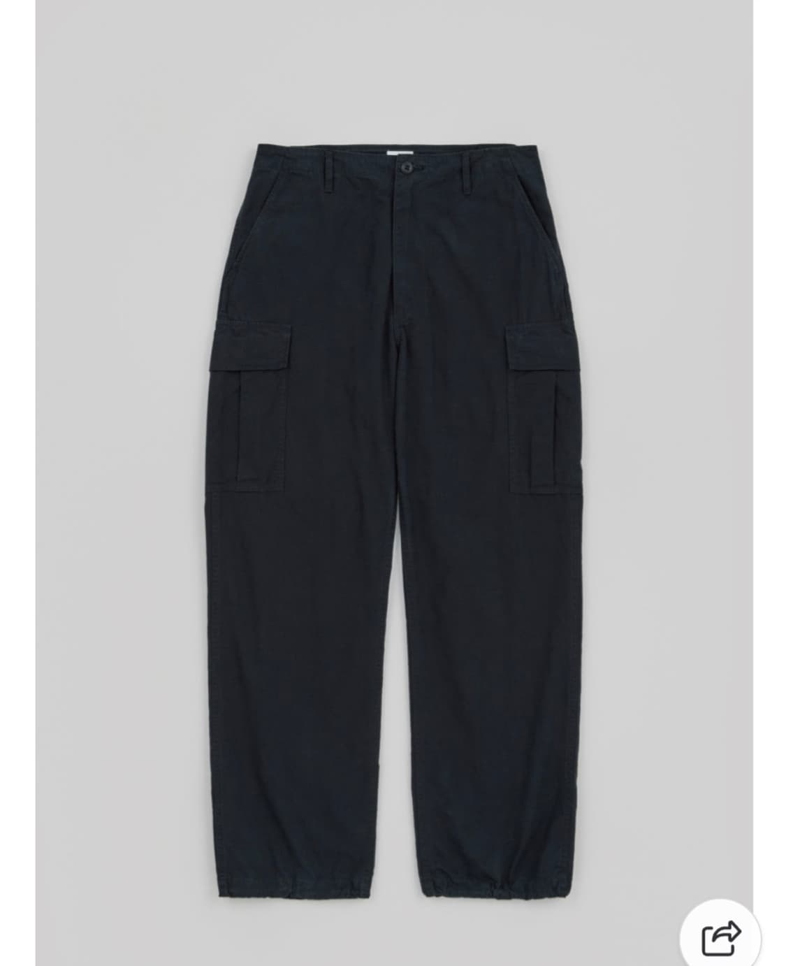 시오타 수빈 정글 퍼티그 팬츠 블랙 6사이즈 상품이미지2