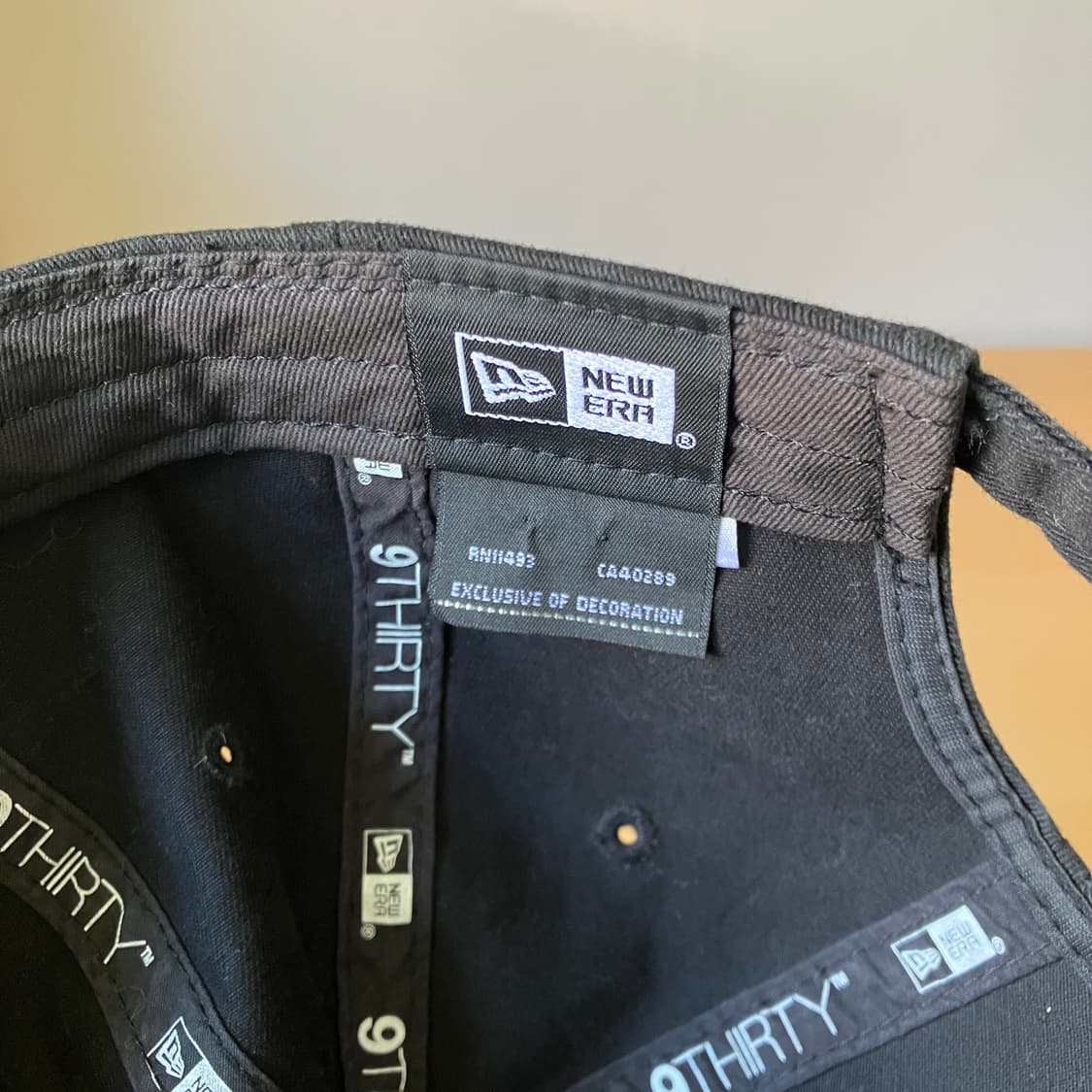 Number (N)ine X New Era logo cap 상품이미지6