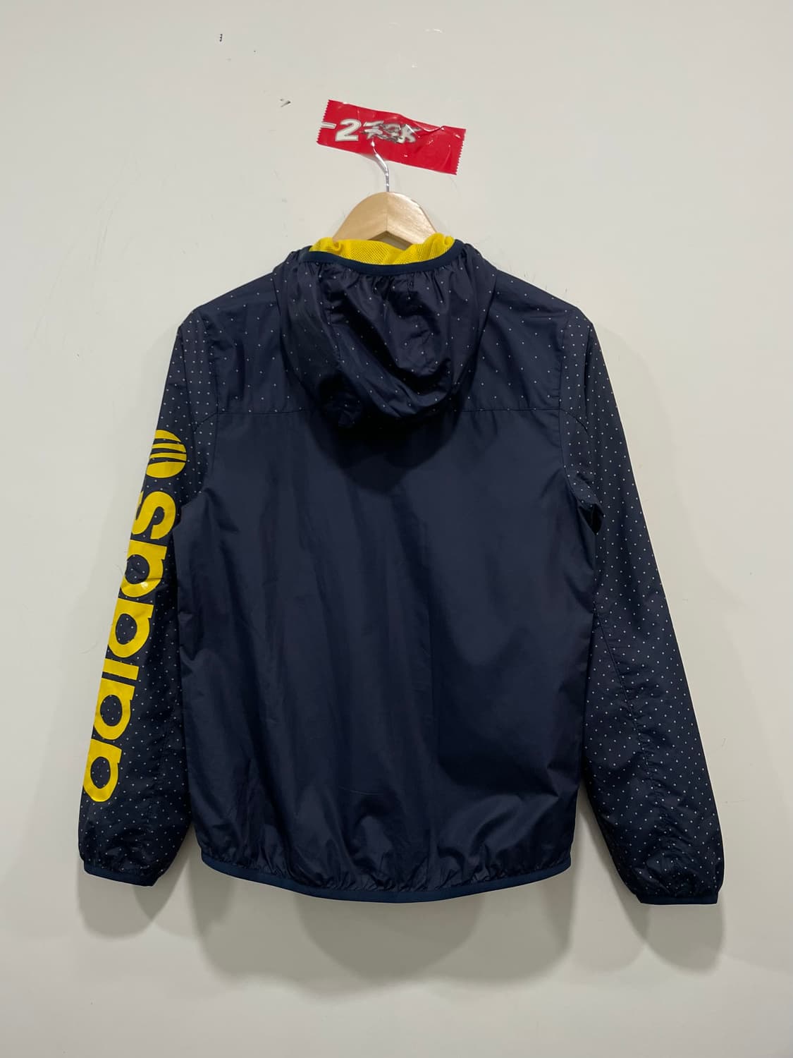 (빈티지)Adidas 아디다스 네오 JPN 도트 땡땡이 윈드브레이커 상품이미지4