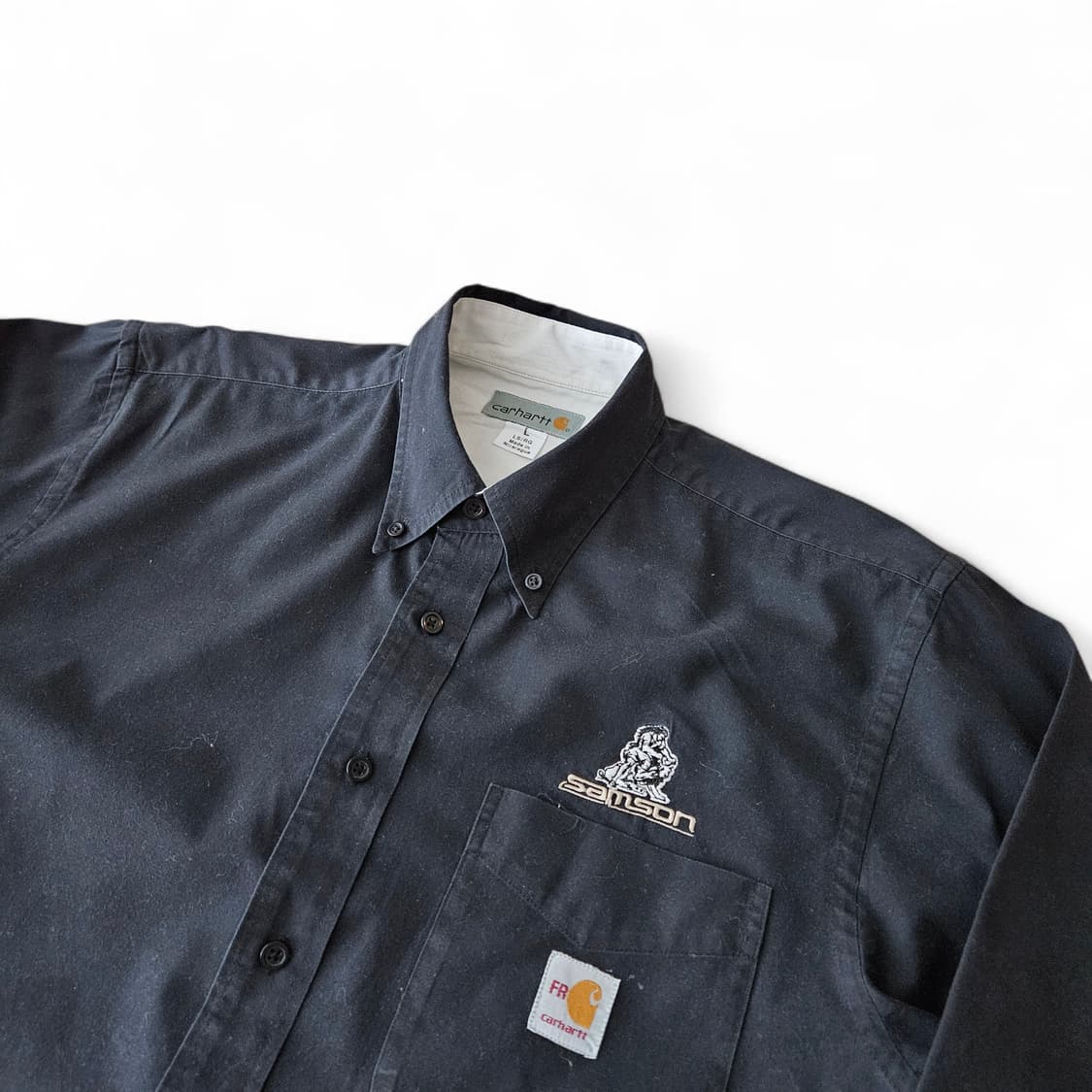 FR칼하트 면 오버핏 긴팔셔츠 L 상품이미지3