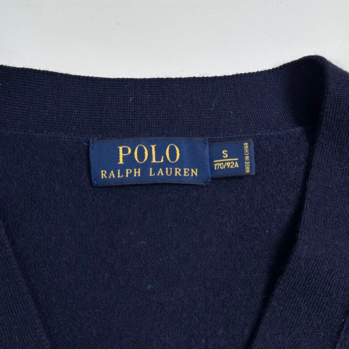 폴로 랄프로렌 네이비 울 가디건 상품이미지5