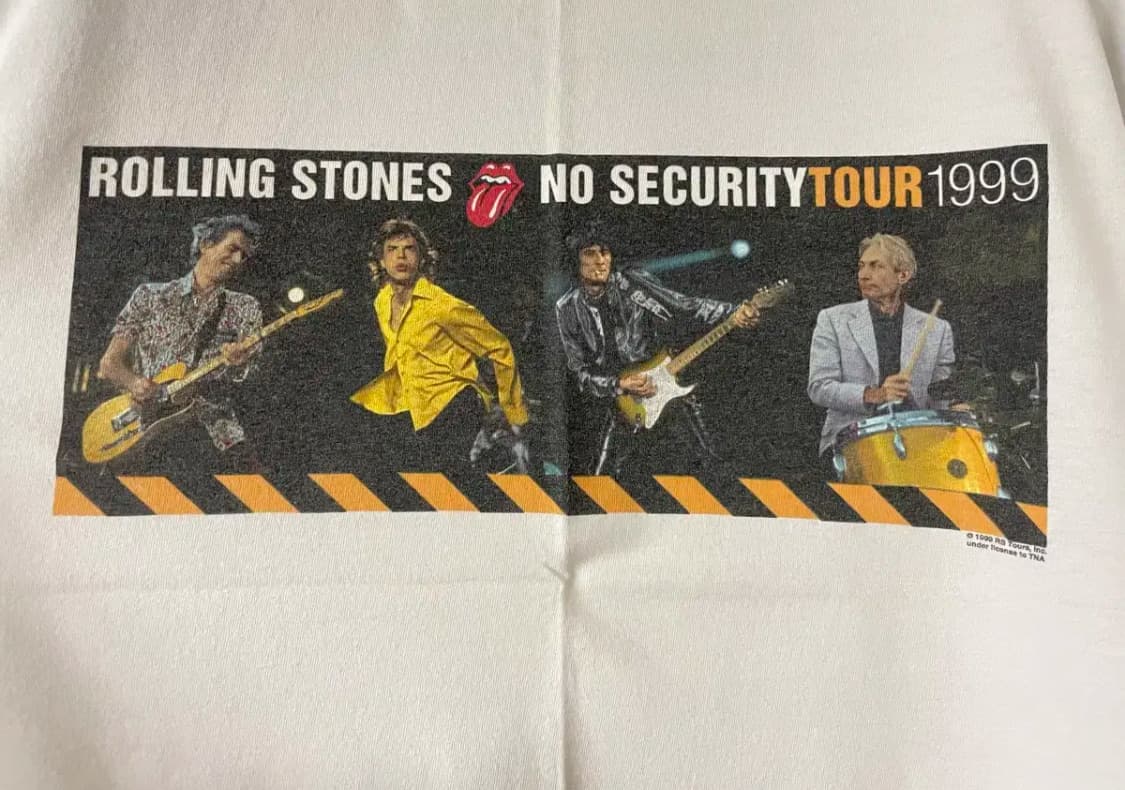 롤링스톤즈 90s 밴드티 상품이미지2