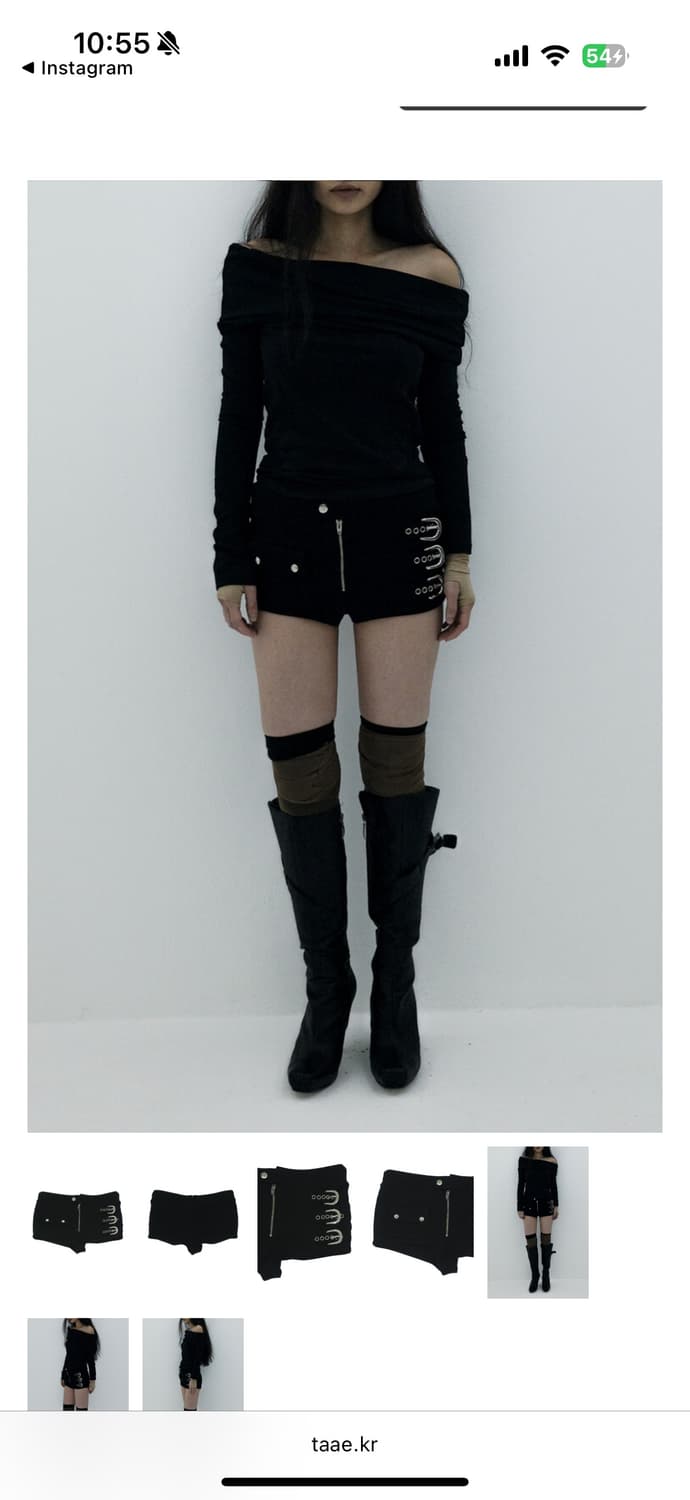 Taae Three Belt Shorts 태 쓰리벨트쇼츠 새상품 S 상품이미지2