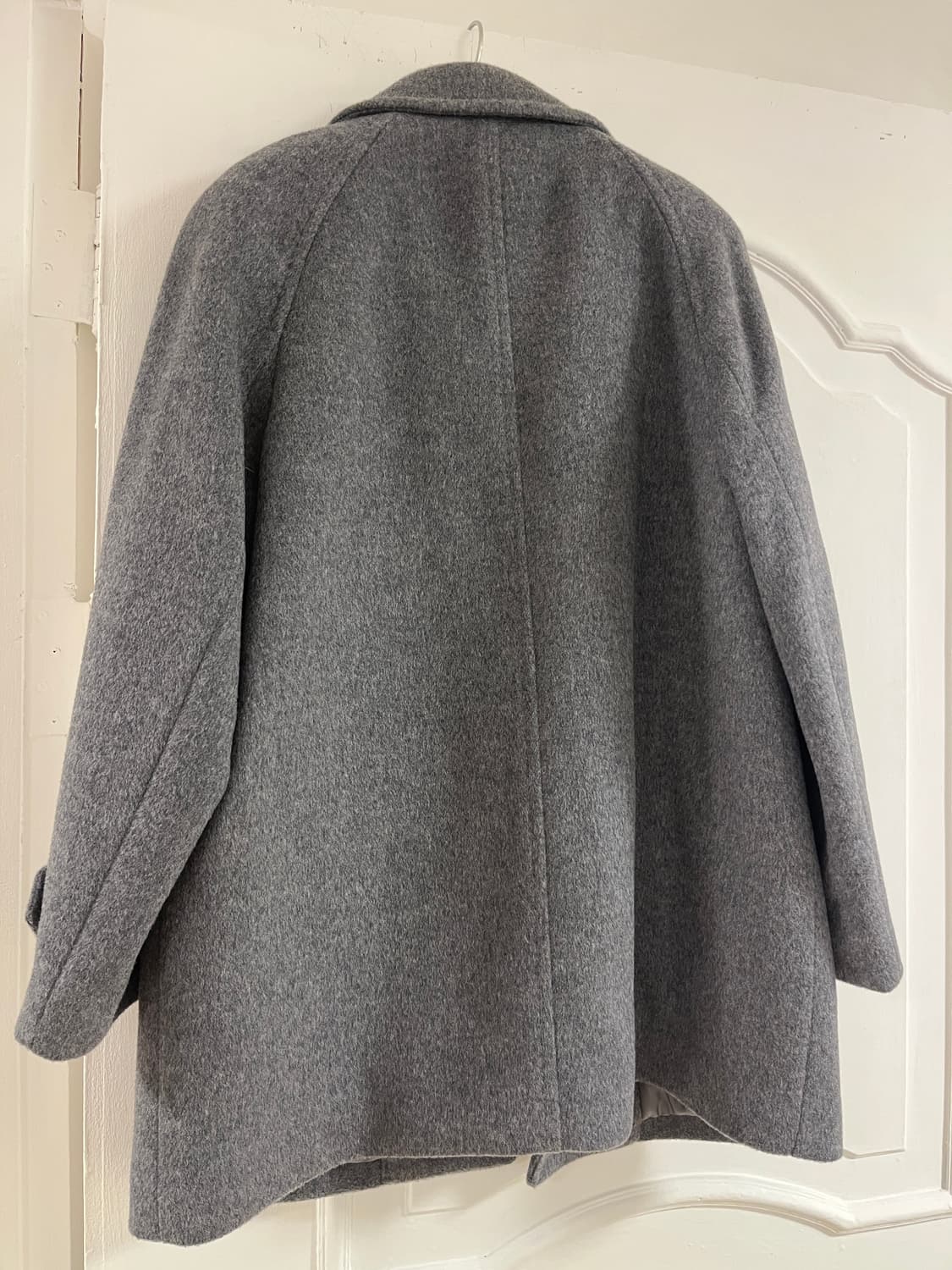 튜드먼트 클래식 울 하프코트 그레이 상품이미지4