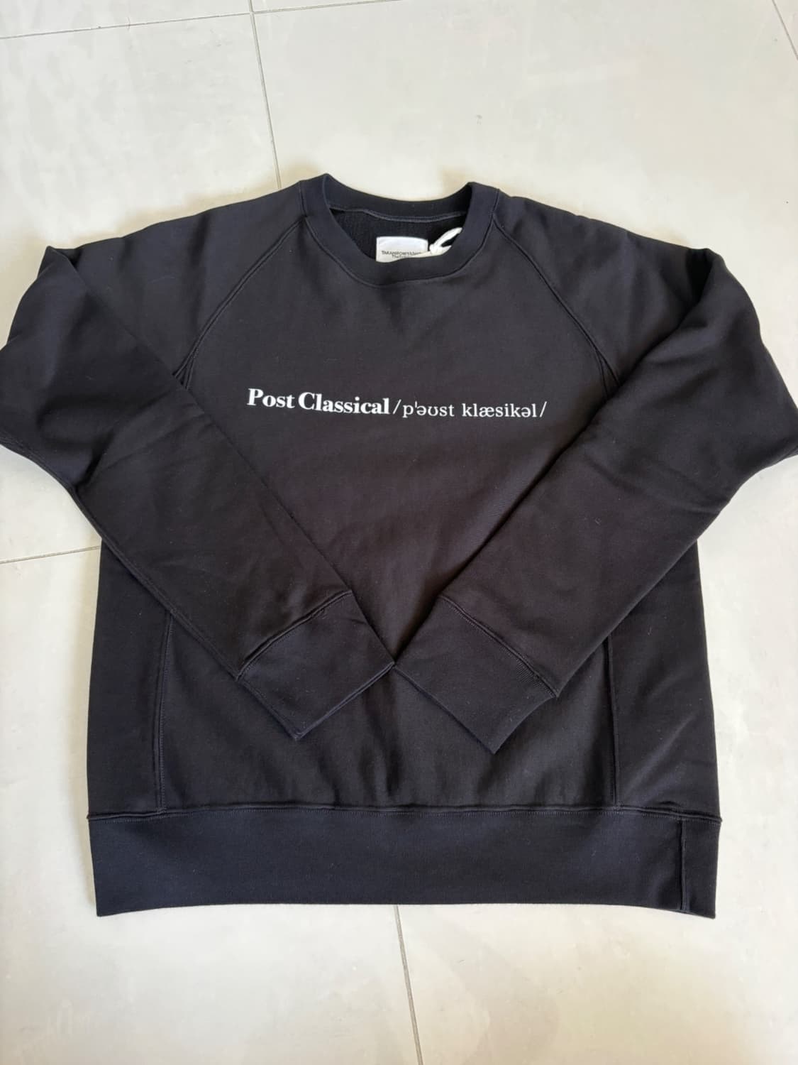Post-classicalcrewneck sweatshirt 상품이미지4