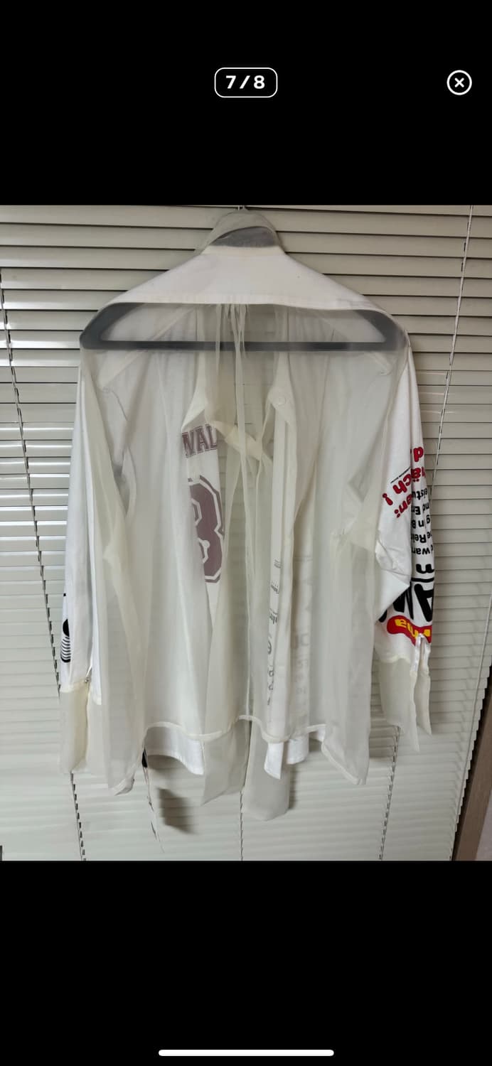 SERU 세루 시스루 스카프 티셔츠 상품이미지8