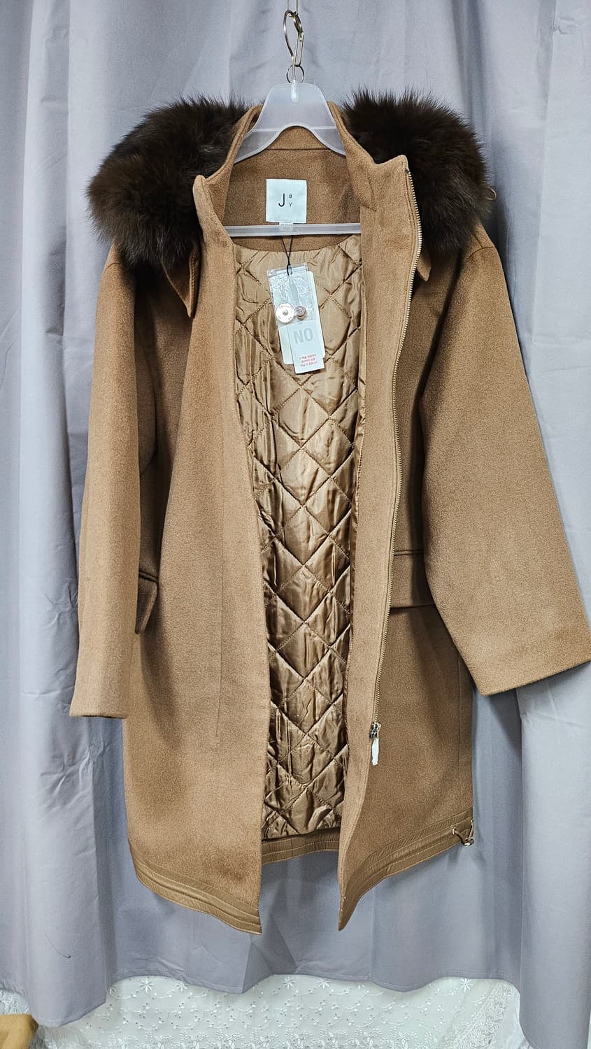 미사용 모직코트  상품이미지1