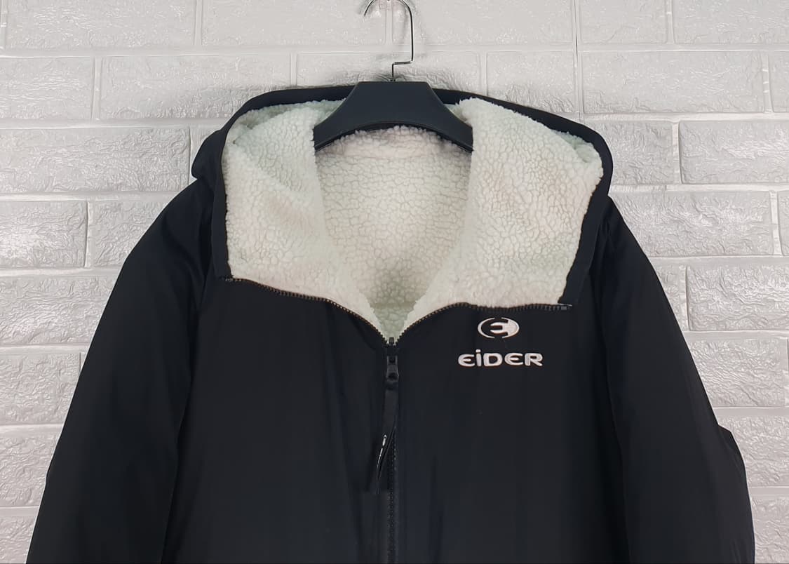 [95]아이더 후드 리버시블 플리스 다운자켓 상품이미지4