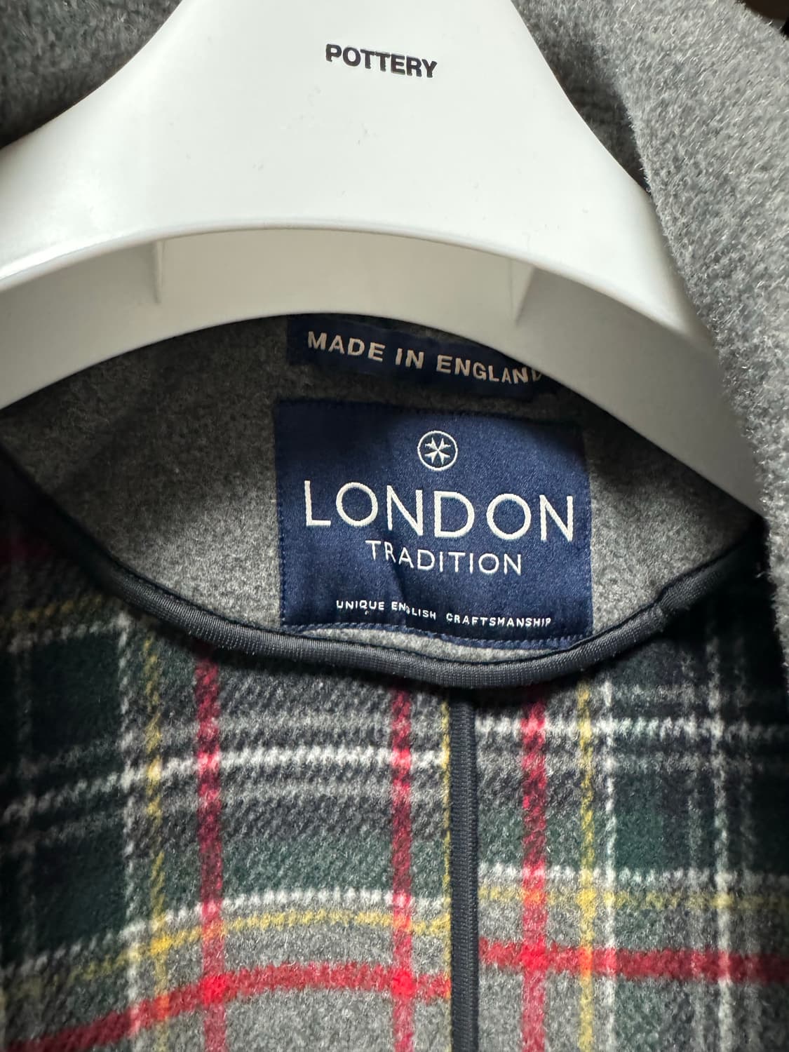 런던트레디션 발마칸 코트 (40) 그레이 상품이미지4