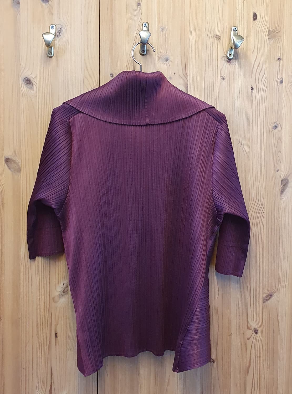 55~77.플리츠모뎃 크롭자켓 상품이미지2