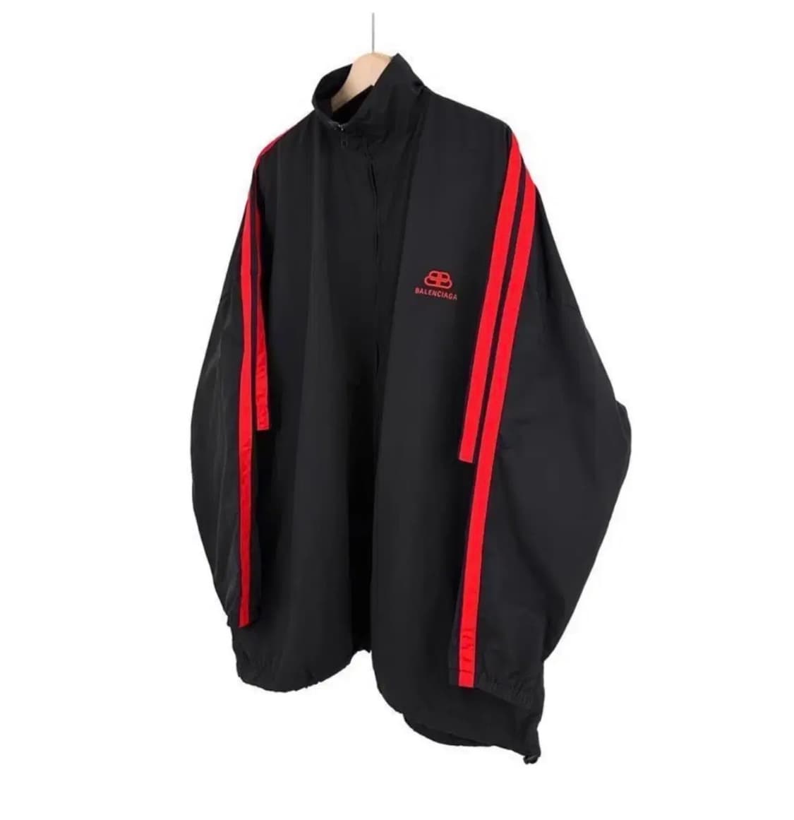 [48]발렌시아가 남성 아이콘 레이어드 트랙 윈드브레이커 집업 자켓 상품이미지4