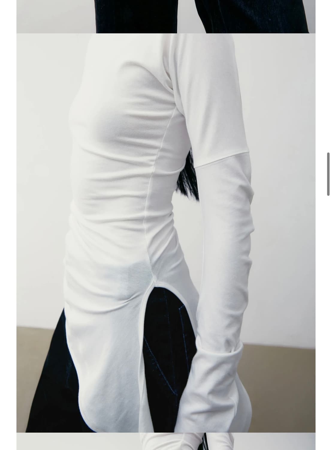 로우클래식 LC WRAP T WHITE M 상품이미지1