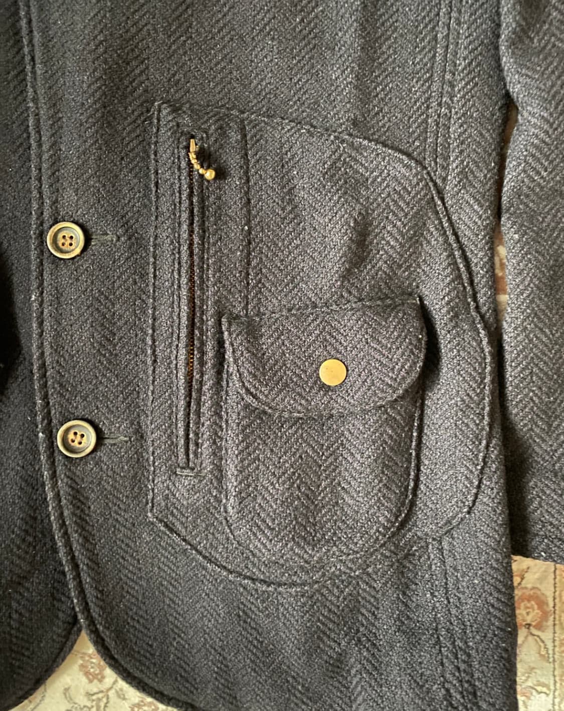 Sasquatchfabrix 절개 디테일 자켓 상품이미지4