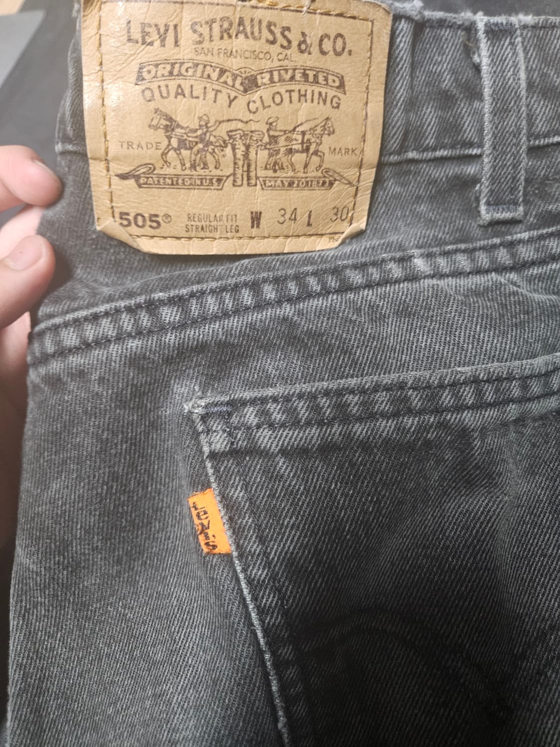 90 's 빈티지 리바이스505 상품이미지1