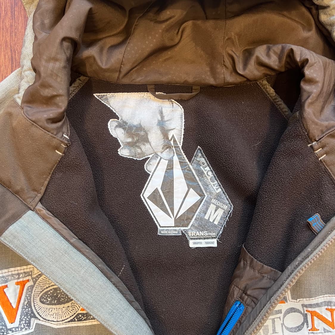 [M]VOLCOM 볼컴 빅로고 후드 자켓 상품이미지5