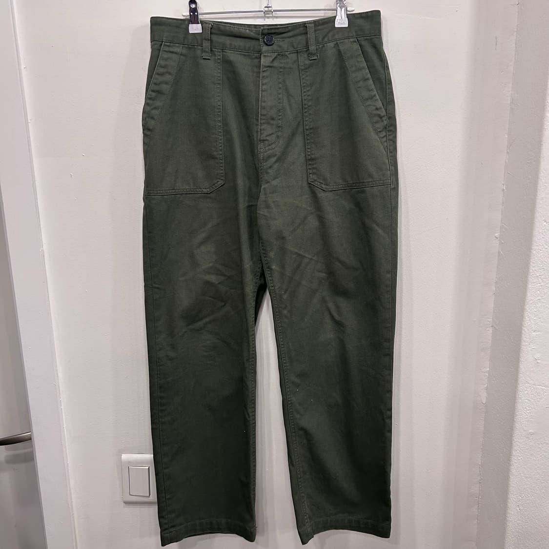 유니폼브릿지  테이퍼드핏 헤비코튼 퍼티그팬츠 상품이미지2