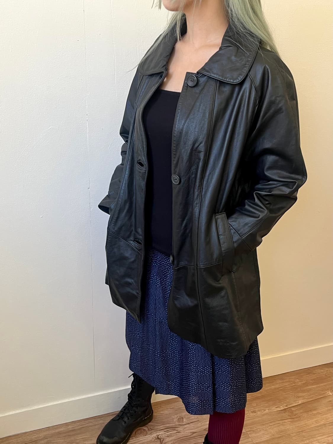 D&G (dolce&gabbana) 플레어 가죽 자켓 상품이미지8
