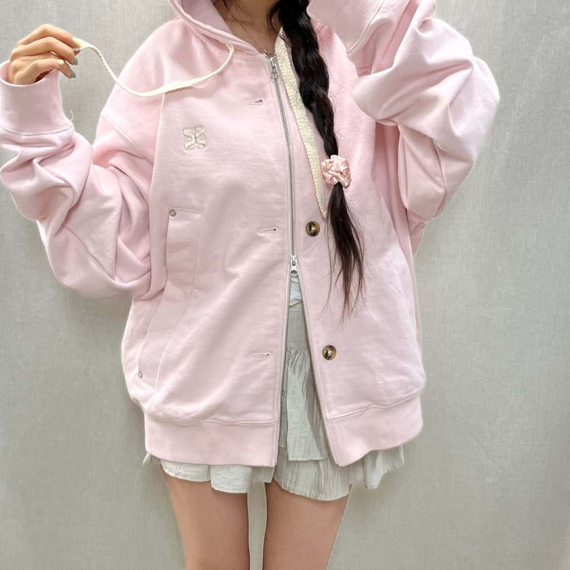 세터 테오 코튼 올 데이 후드 집업/#3611 상품이미지2