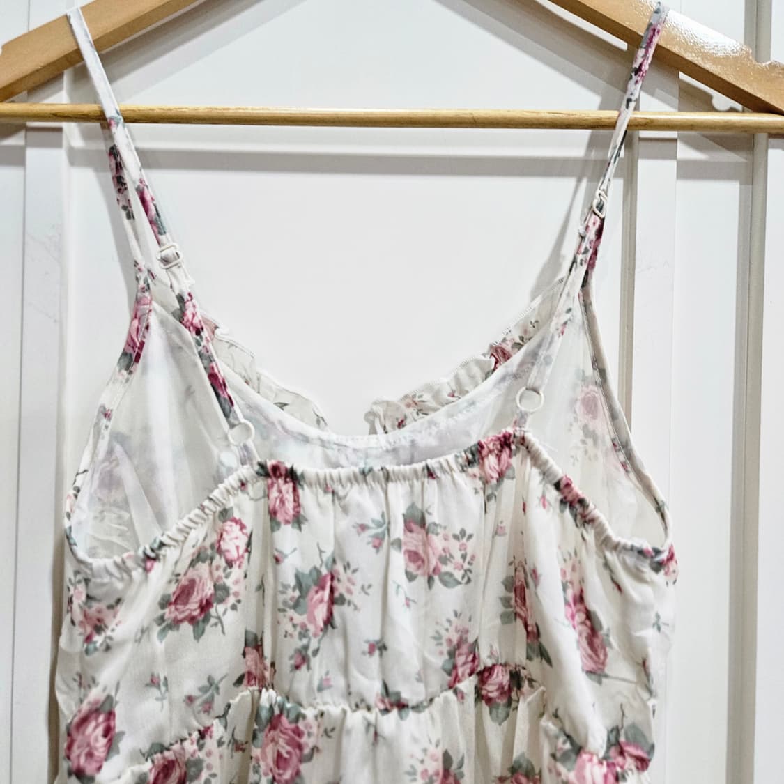 잉그니(INGNI) 플라워 스모크 캉캉 롱 원피스 상품이미지7