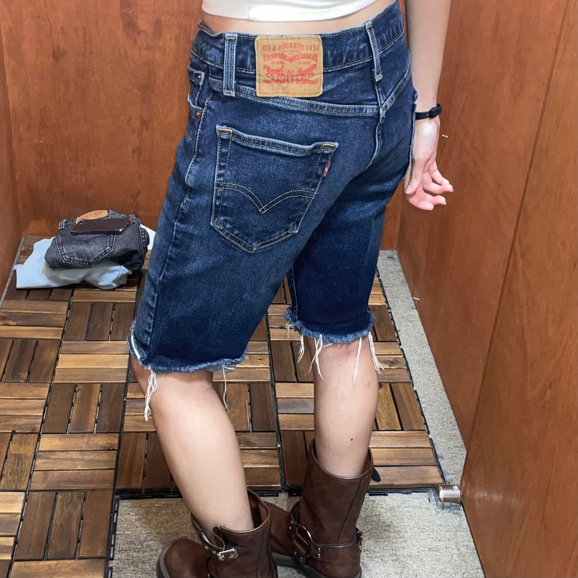 (29) Levi's 리바이스 511 데님 쇼츠 반바지 상품이미지3