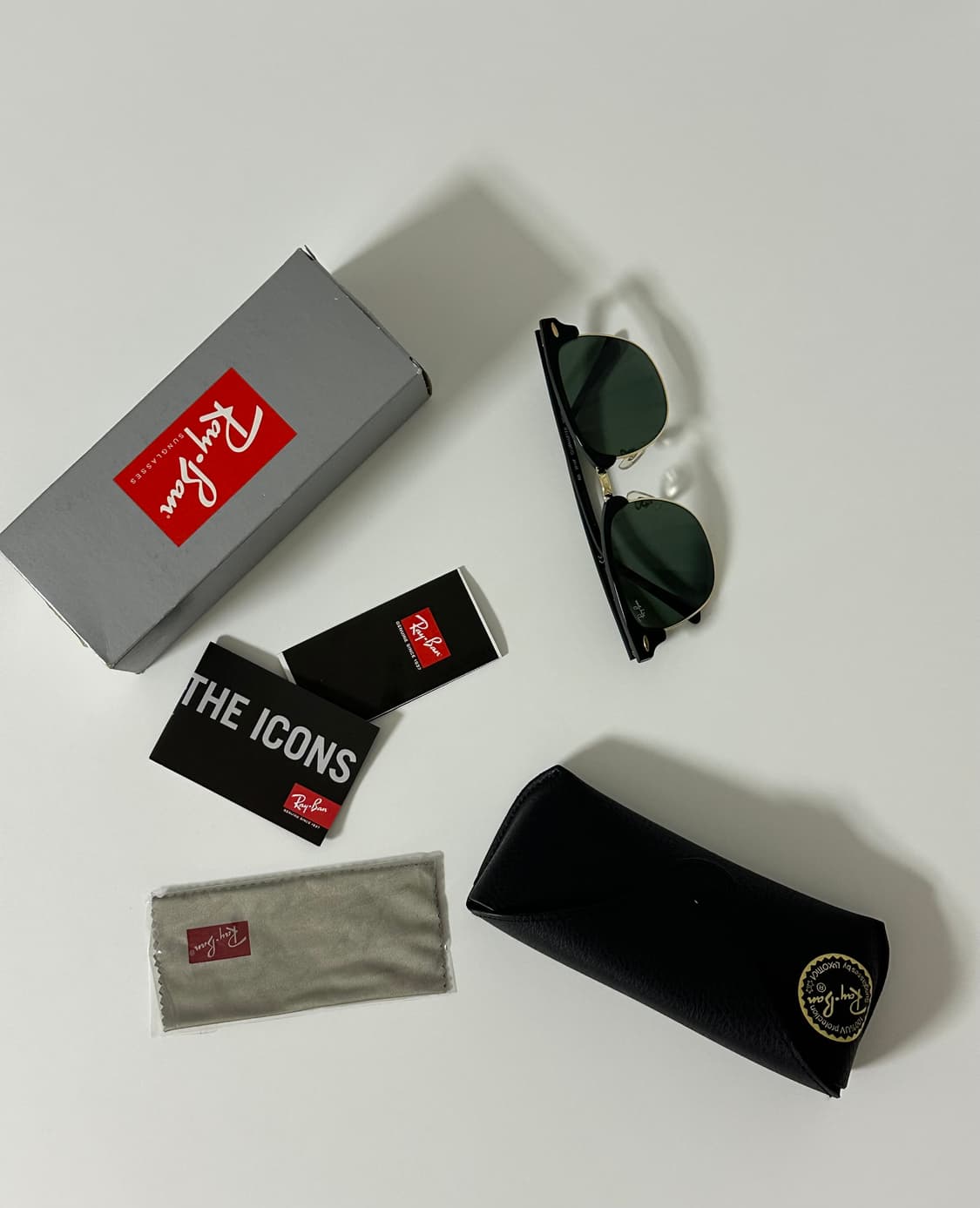 레이벤 3016 클럽마스터 선글라스 상품이미지1