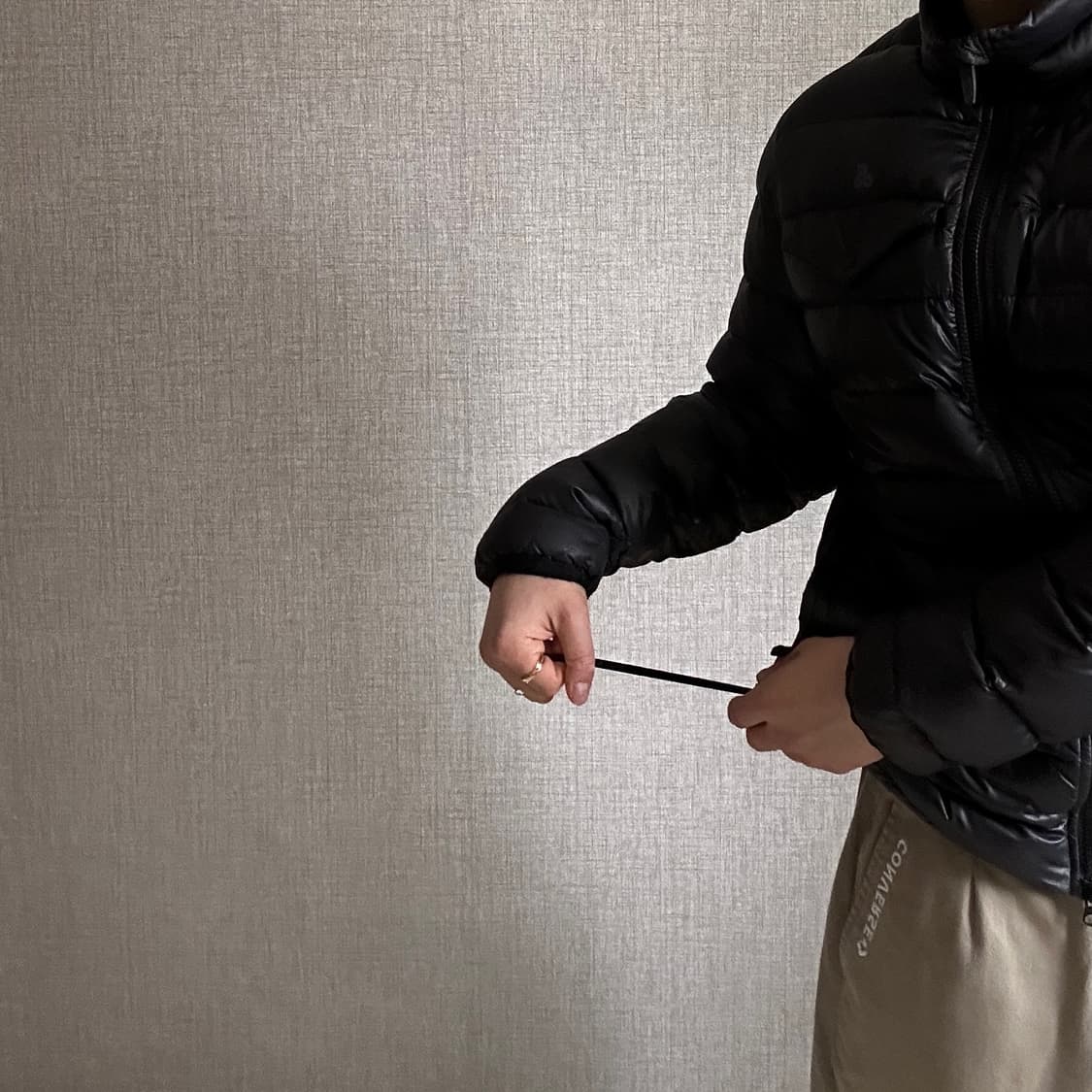 나이키 ACG 구스다운 블랙 경량패딩 상품이미지5