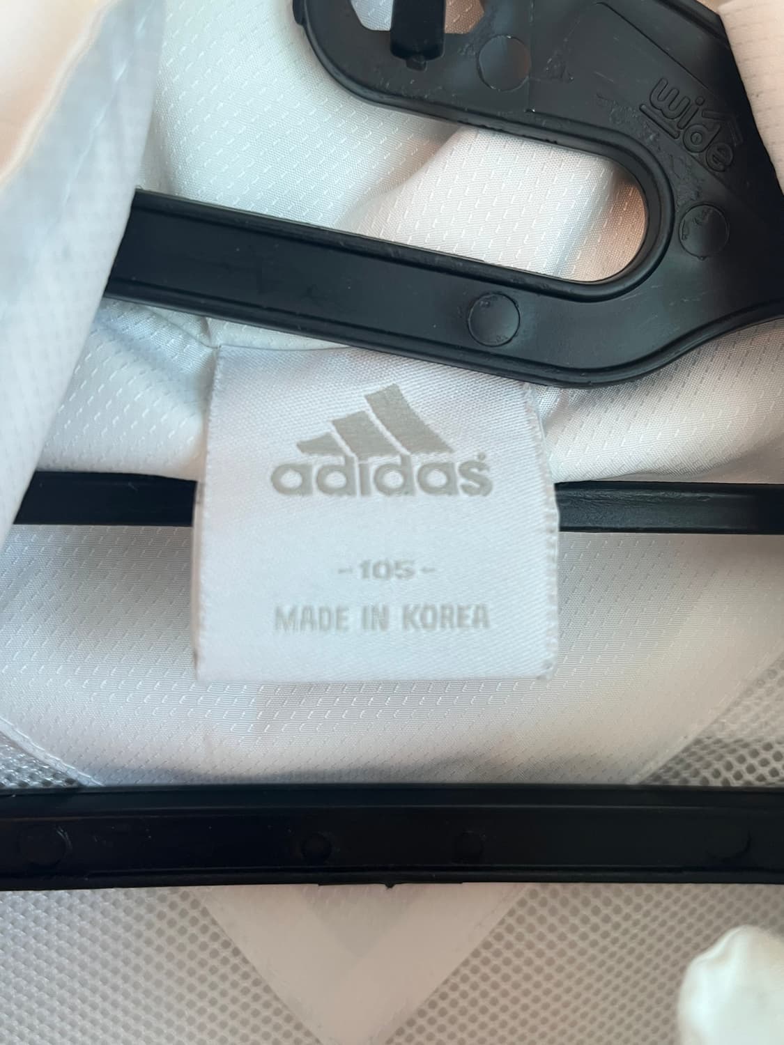 [XL] 아디다스 대장 바람막이 화이트/실버 라인  상품이미지5