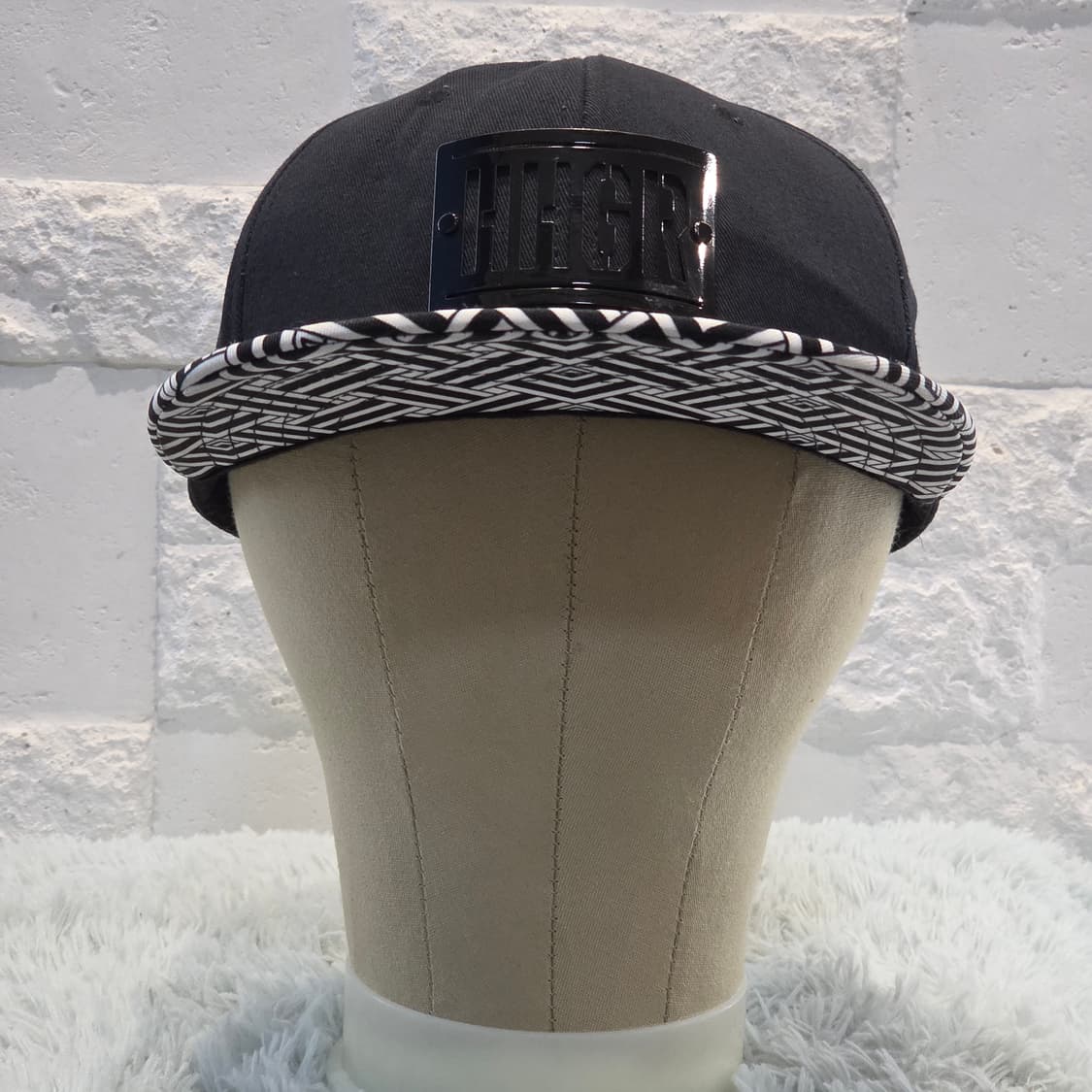 L5-1:HHGR 메탈 로고 블랙 스냅백(56-60) 상품이미지2