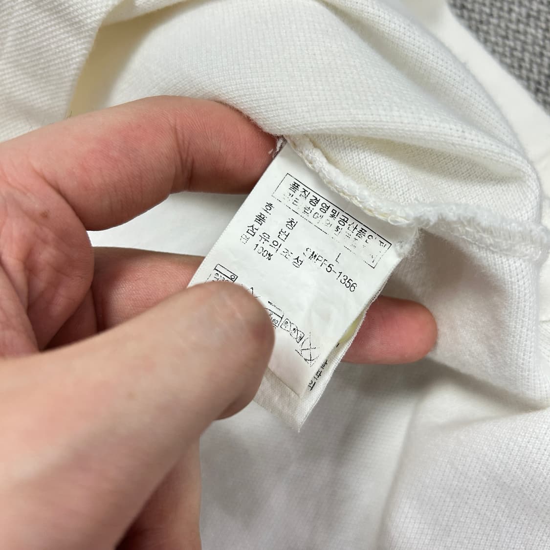 폴로 빅포니 치프키프 아이보리 카라티(L) 상품이미지3