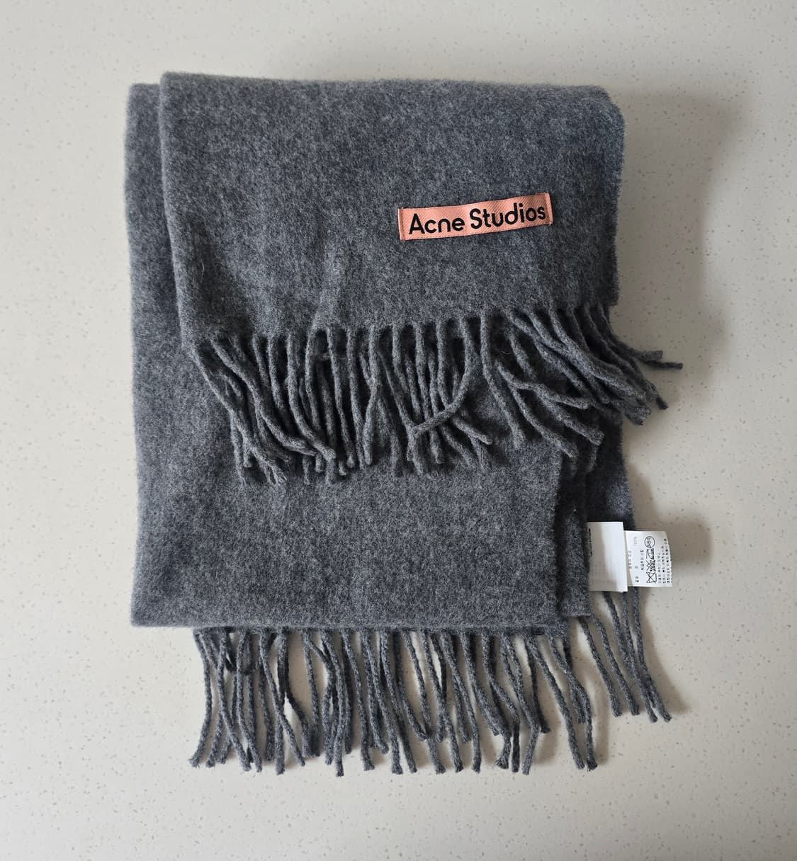 아크네 스튜디오 울 머플러 그레이 상품이미지1