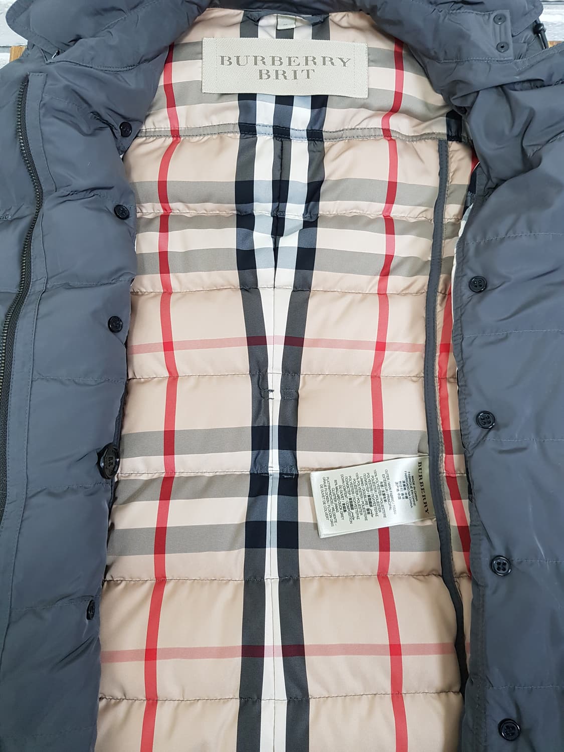 [m/정품] 버버리 후드 벨티드 패딩 상품이미지8