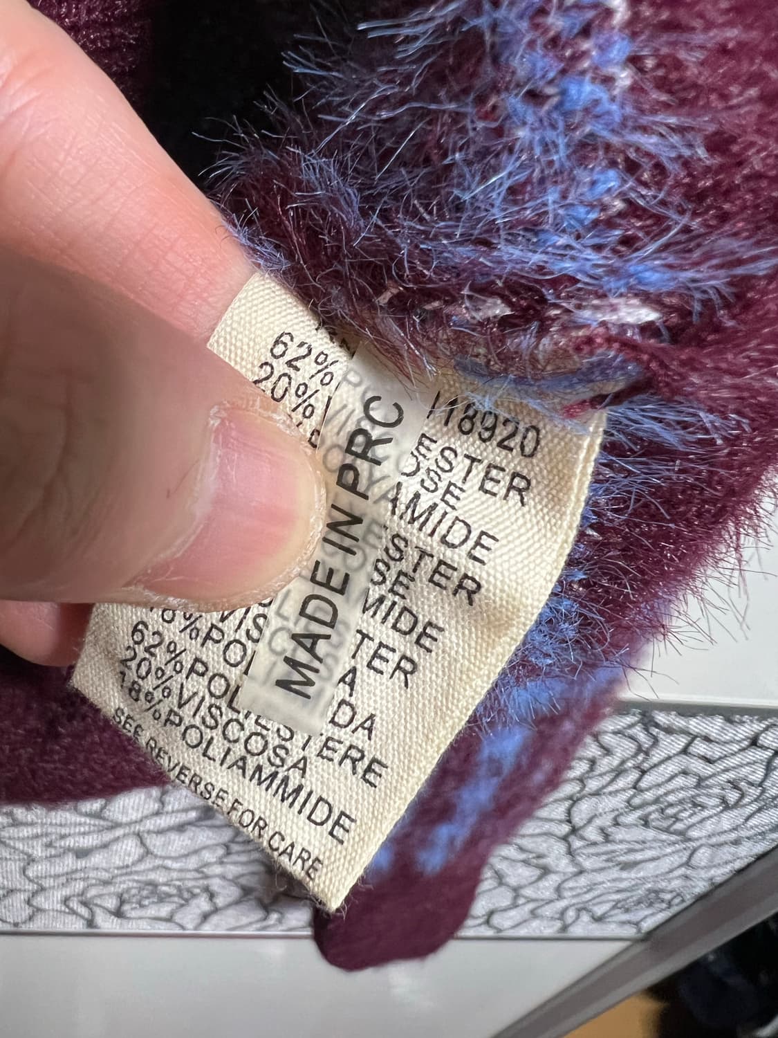 FRNCH PARIS 체크 가디건 상품이미지5