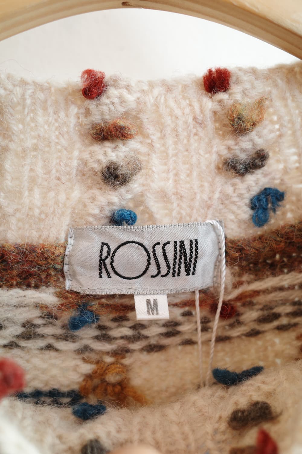 Japan brand 울 패턴 니트  상품이미지3