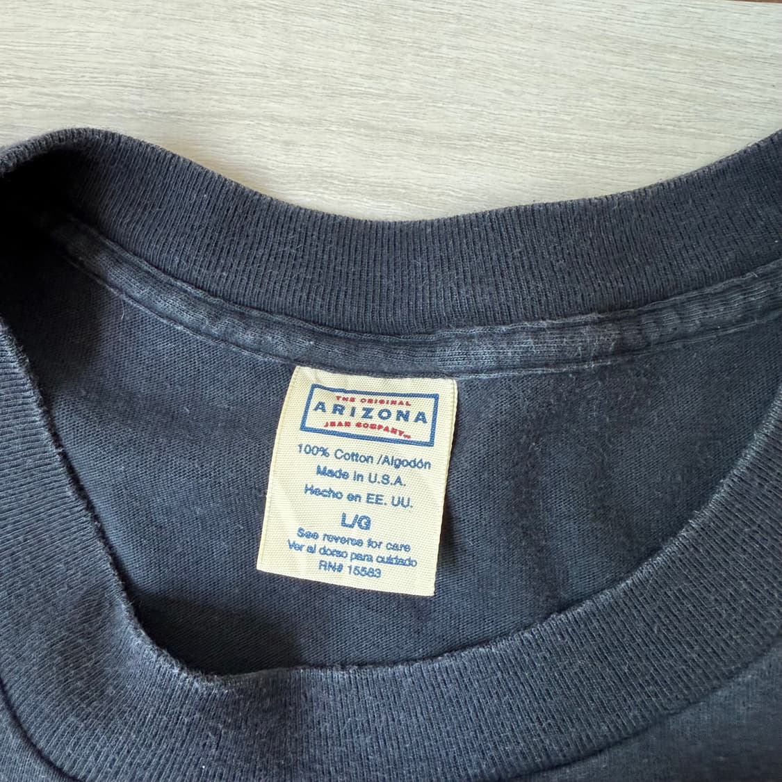 90s Vintage USA Boxy Blank pocket tee 상품이미지4