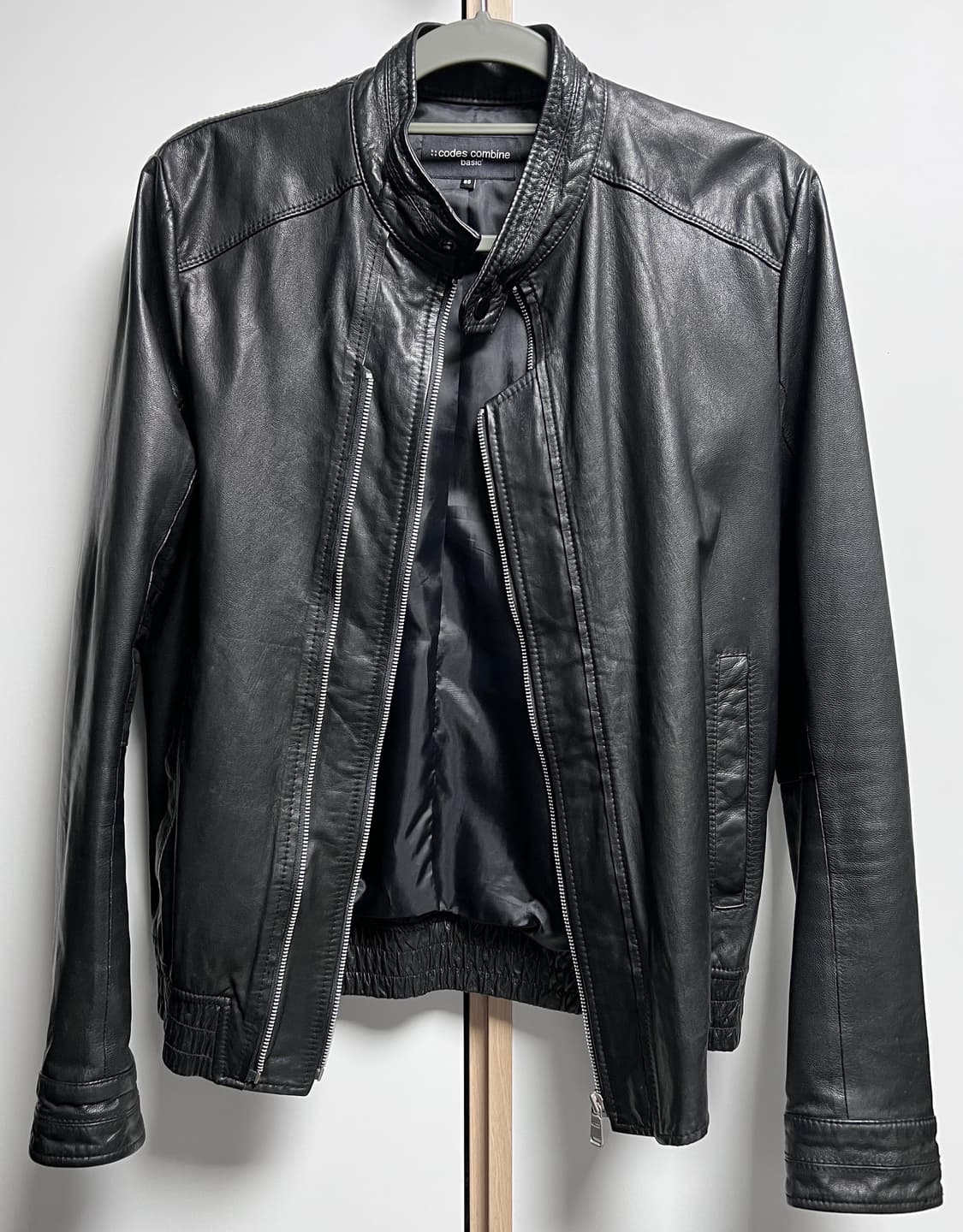 고트가죽 싱글라이더자켓 상품이미지4