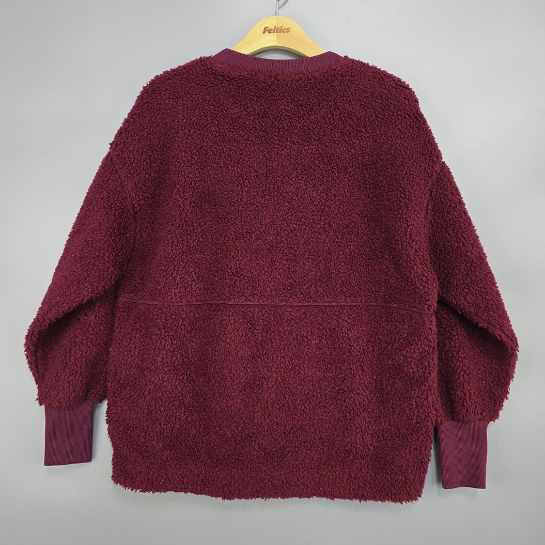 코스(COS) 보아플리스 크루넥 버건디 XS/S 상품이미지6