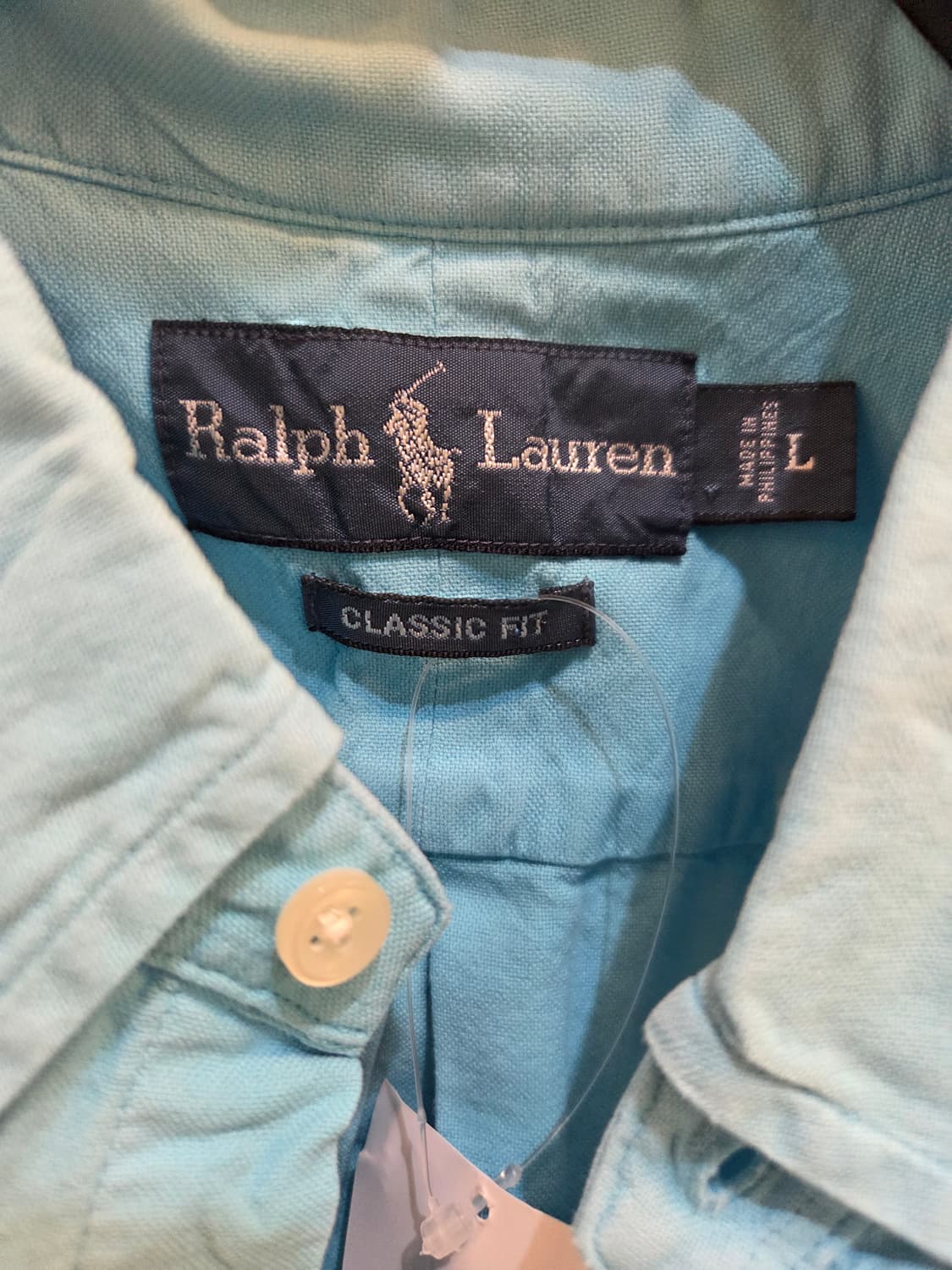 POLO 폴로 스카이블루 반팔셔츠 상품이미지4